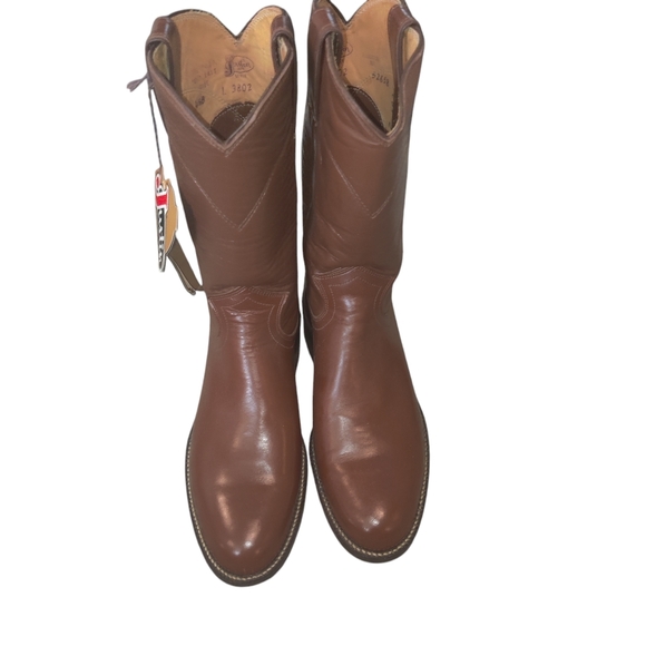 NWT Justin Boots Youth Size 4.5 Style L3802 - Picture 4 of 9